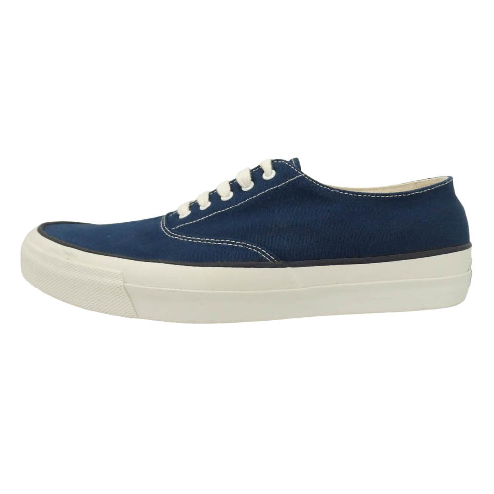 ANATOMICA アナトミカ WAKOUWA ワクワ 618-LO ローカット キャンバス スニーカー ネイビー ネイビー系 25.5cm【中古】