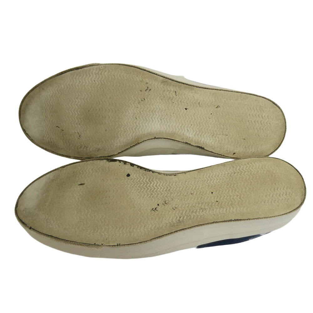 ANATOMICA アナトミカ WAKOUWA ワクワ 618-LO ローカット キャンバス スニーカー ネイビー ネイビー系 25.5cm【中古】