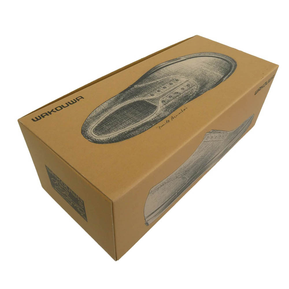 ANATOMICA アナトミカ WAKOUWA ワクワ 618-LO ローカット キャンバス スニーカー ネイビー ネイビー系 25.5cm【中古】