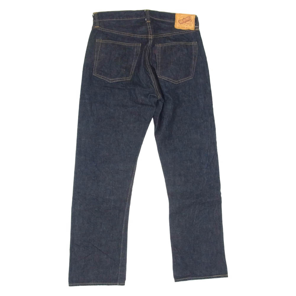 Denime ドゥニーム 220XX-47 1947 MODEL 47モデル デニム パンツ ジーンズ 茶綿混セルヴィッチ インディゴブルー系 32【美品】【中古】