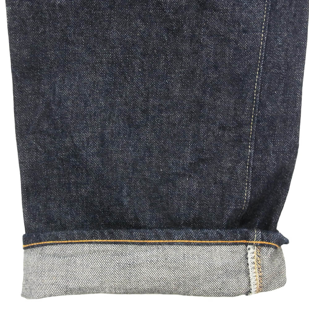 Denime ドゥニーム 220XX-47 1947 MODEL 47モデル デニム パンツ ジーンズ 茶綿混セルヴィッチ インディゴブルー系 32【美品】【中古】