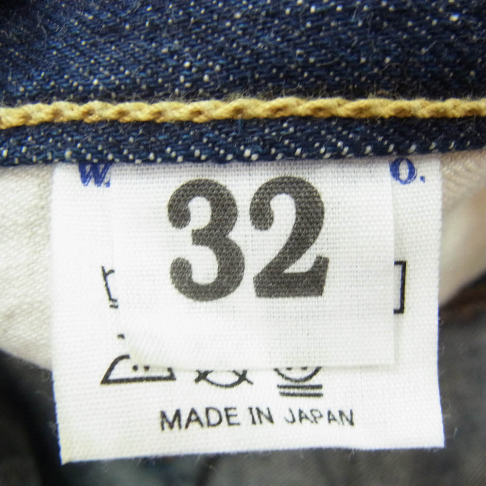 WAREHOUSE ウエアハウス 1000XX Dead Stock Blue デッドストックブルー デニム パンツ ジーンズ ピンクセルヴィッチ インディゴブルー系 32【美品】【中古】
