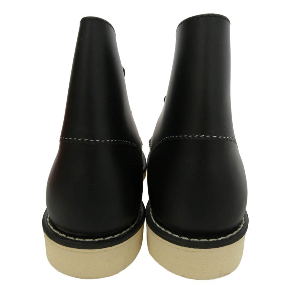 RED WING レッドウィング 8165 6-inch Classic Round 6インチ クラシックラウンド プレーントゥ ブーツ ブラック系 US7D【新古品】【未使用】【中古】
