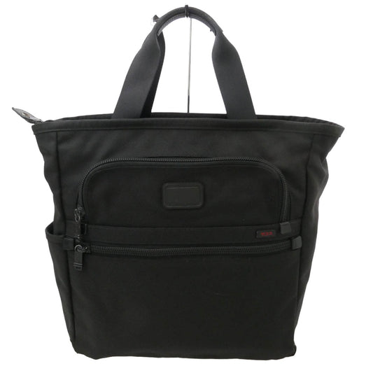 TUMI トゥミ 26198DH ALPHA Tall Tote トート バッグ ブラック系【中古】