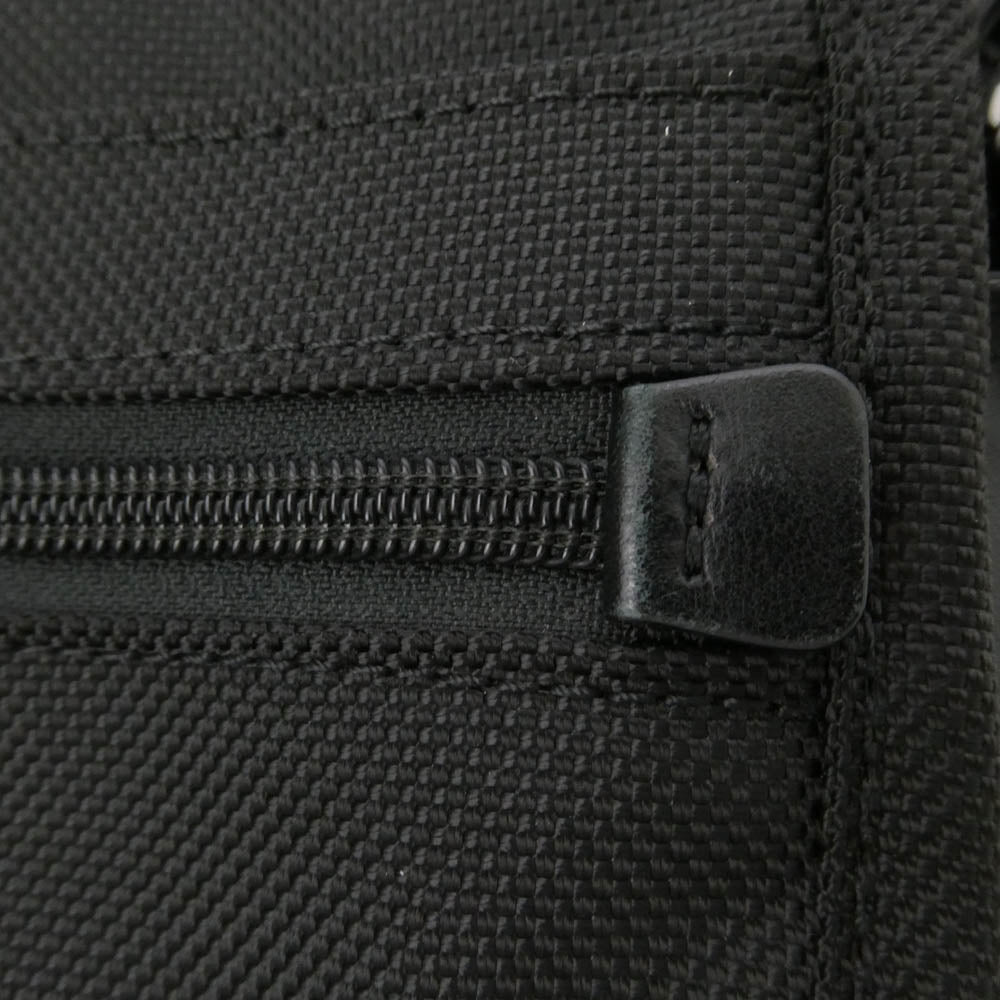 TUMI トゥミ 26110DH ALPHA Slim Deluxe Portfolio 2WAY ショルダーストラップ付き ブリーフケース ビジネス バッグ ブラック系【中古】
