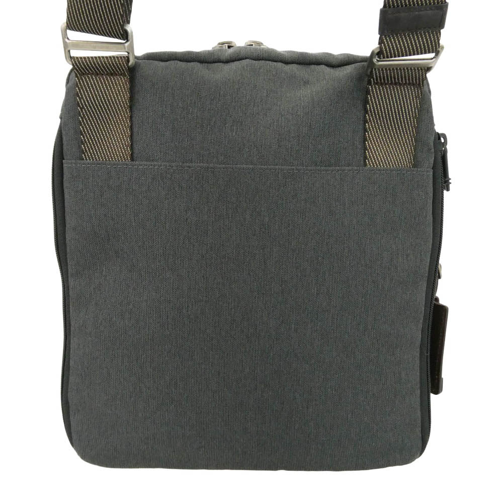 TUMI トゥミ 222304AT2 ALPHA BRAVO Annapolis Zip Flap ショルダー バッグ グレー系 ブラウン系【中古】