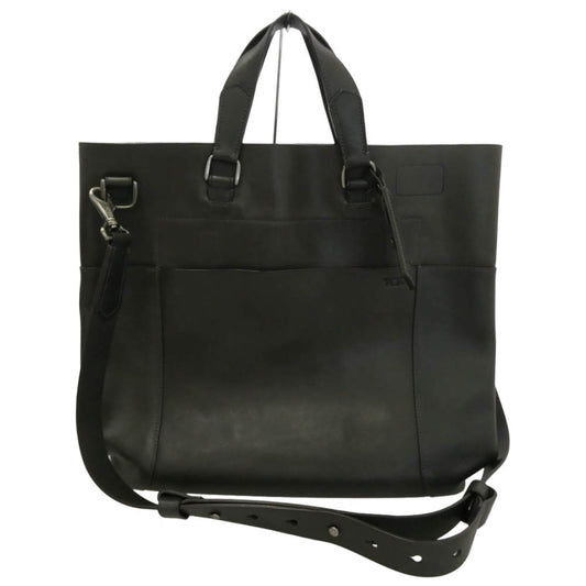 TUMI トゥミ 68323AS 2WAY レザー トート バッグ KADEN Winsen Slim Tote ブラウン系【中古】
