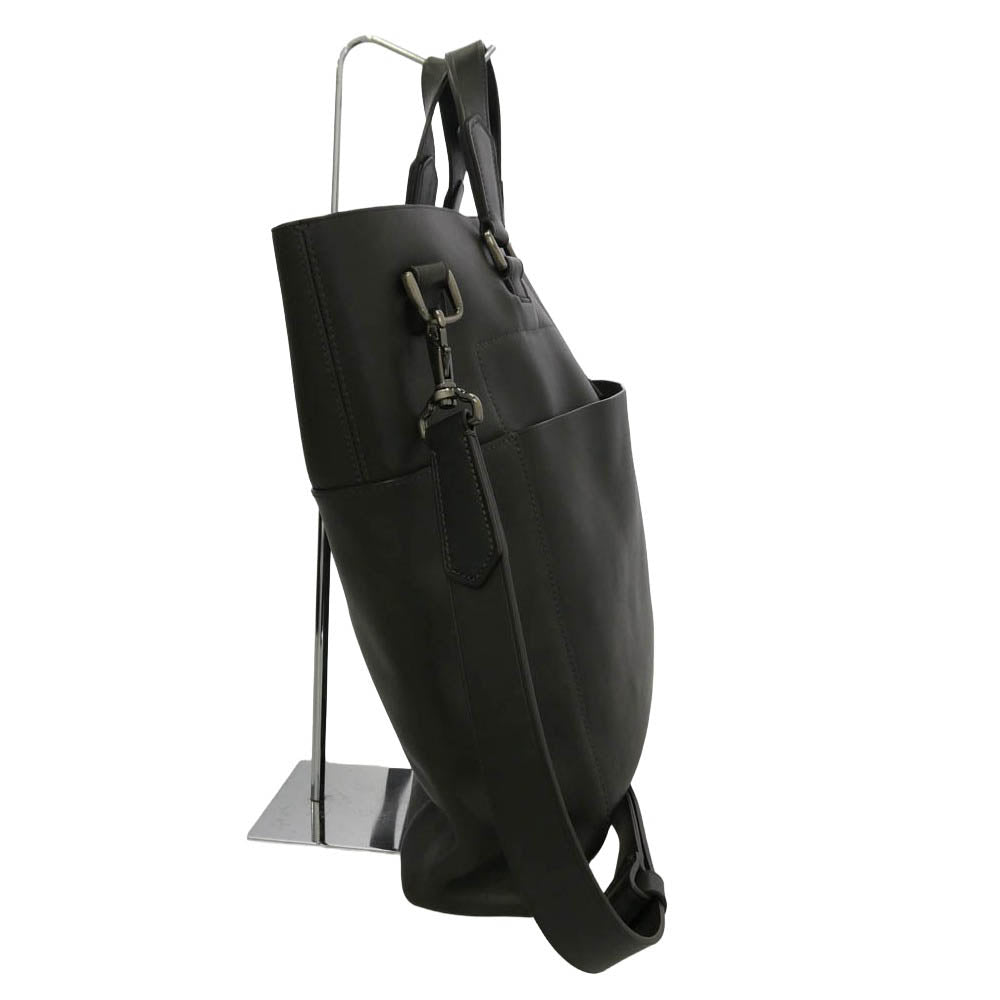 TUMI トゥミ 68323AS 2WAY レザー トート バッグ KADEN Winsen Slim Tote ブラウン系【中古】
