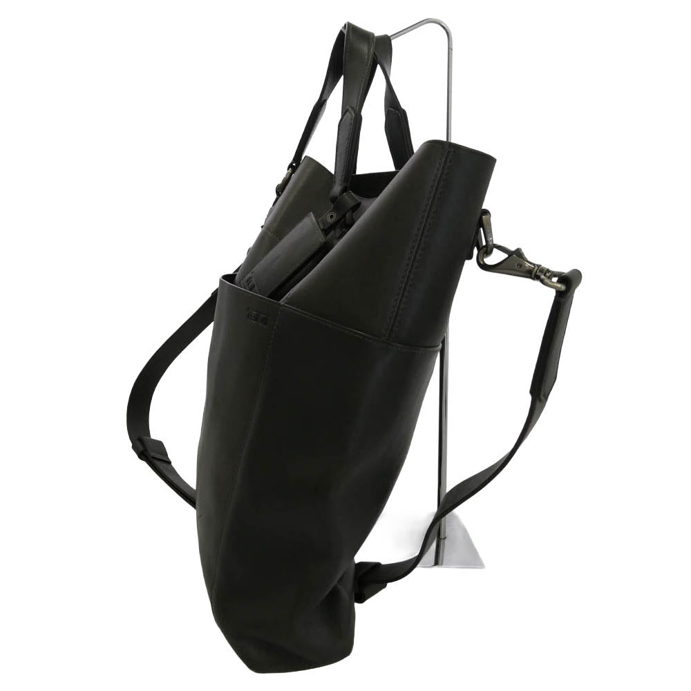 TUMI トゥミ 68323AS 2WAY レザー トート バッグ KADEN Winsen Slim Tote ブラウン系【中古】