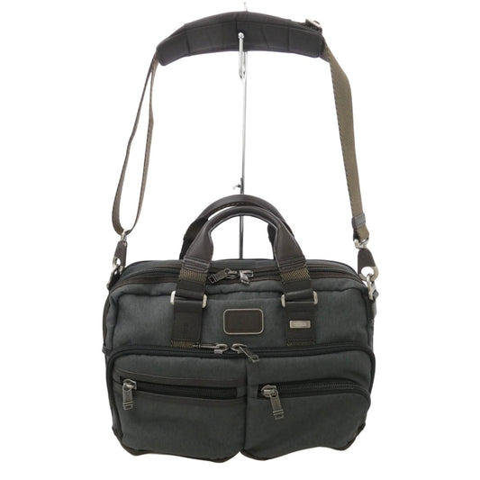 TUMI トゥミ 222640AT2 ALPHA BRAVO Andersen Slim Commuter Brief アンダーセン スリム コミューター ブリーフケース ビジネスバッグ グレー系【中古】