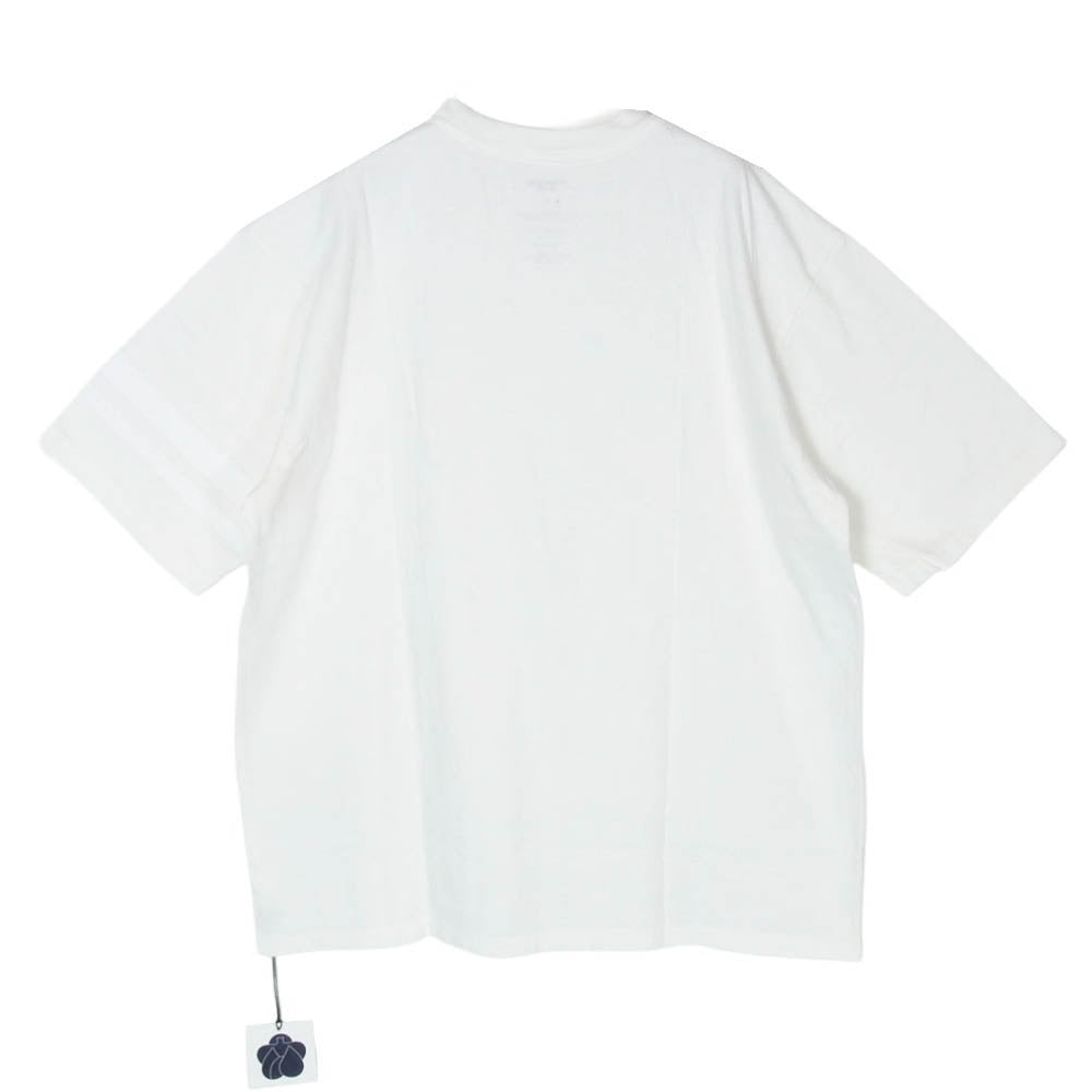MOMOTARO JEANS 桃太郎ジーンズ MXTS1035 HEAVY OUNCE S/S TEE ジンバブエコットン 半袖 Tシャツ ホワイト系 XL【極上美品】【中古】
