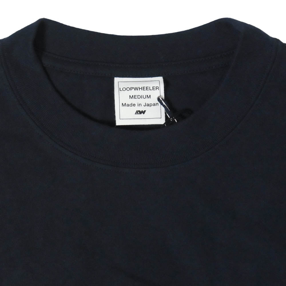 LOOPWHEELER ループウィラー 25周年記念 LOOP Team WHEELER 半袖 Tシャツ ネイビー系 M【極上美品】【中古】