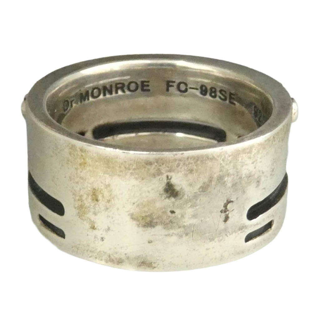 Dr.MONROE ドクターモンロー FC-98TE メッセージプレート シルバー リング シルバー系 21号【中古】