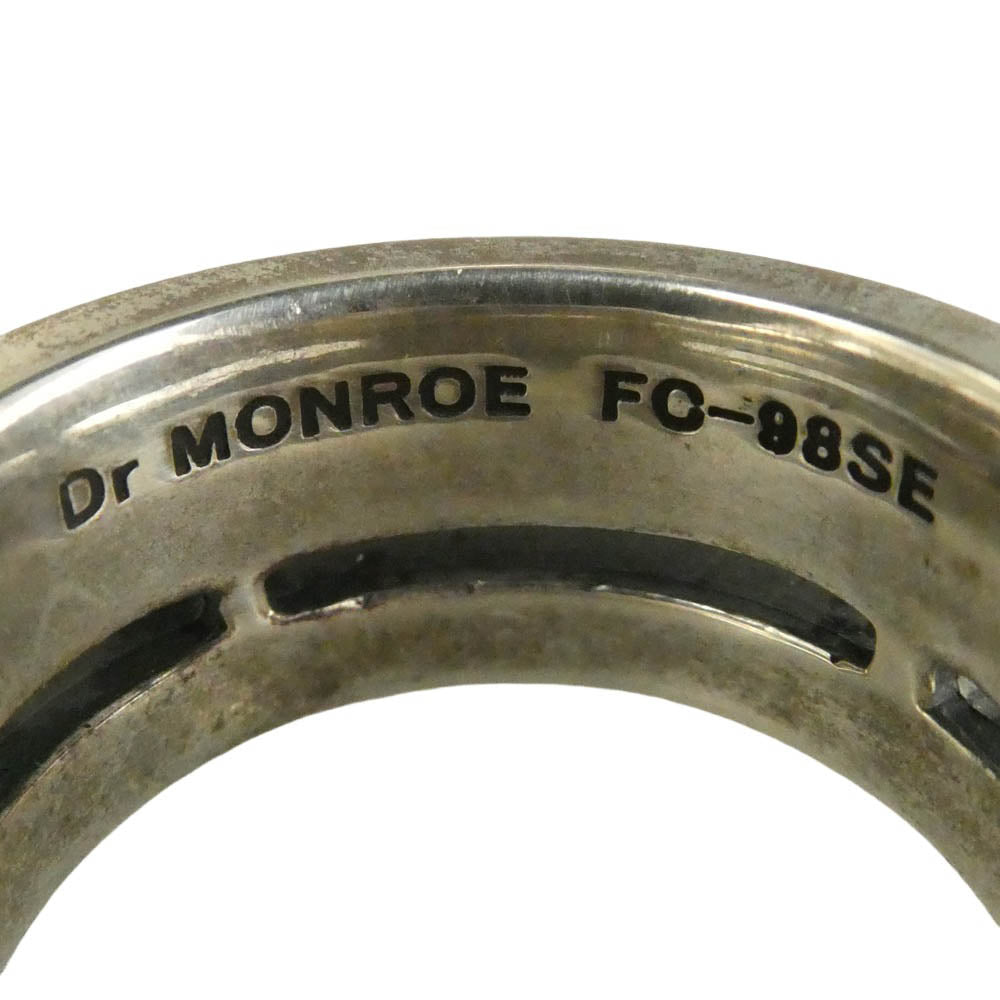 Dr.MONROE ドクターモンロー FC-98TE メッセージプレート シルバー リング シルバー系 21号【中古】