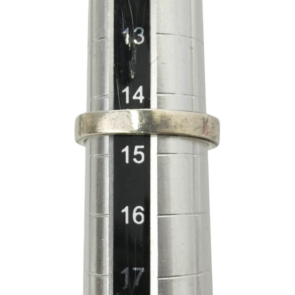 Dr.MONROE ドクターモンロー ロゴ シルバー リング シルバー系 約14.5号【中古】