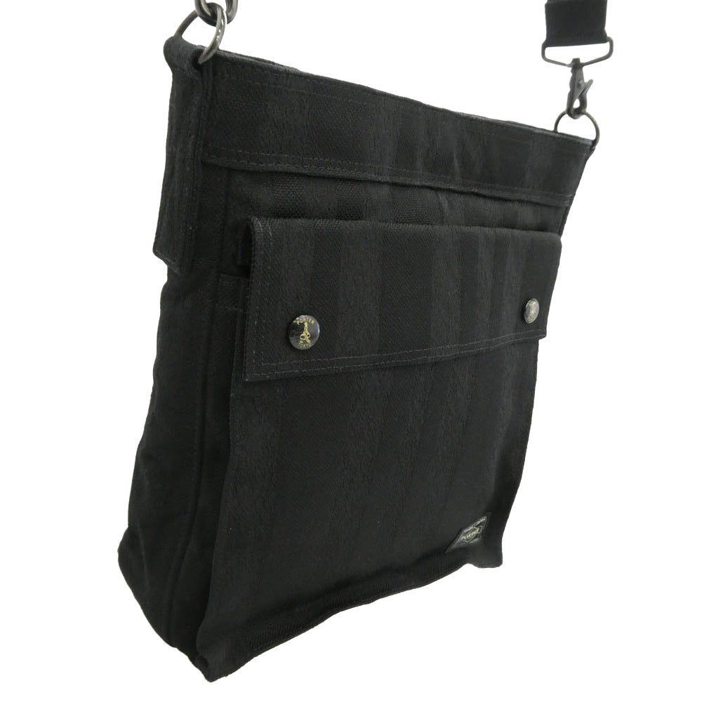PORTER ポーター The 10th Anniversary TANGO BLACK タンゴブラック 2WAY ショルダー トートバッグ ブラック系【中古】