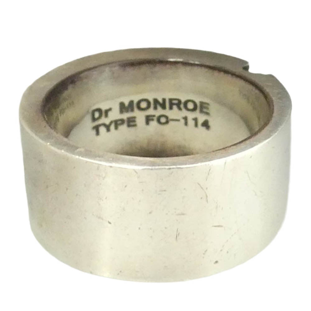 Dr.MONROE ドクターモンロー FC-114SE メッセージ スカル リング シルバー系 21号【中古】