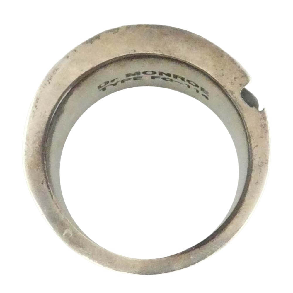 Dr.MONROE ドクターモンロー FC-114SE メッセージ スカル リング シルバー系 21号【中古】