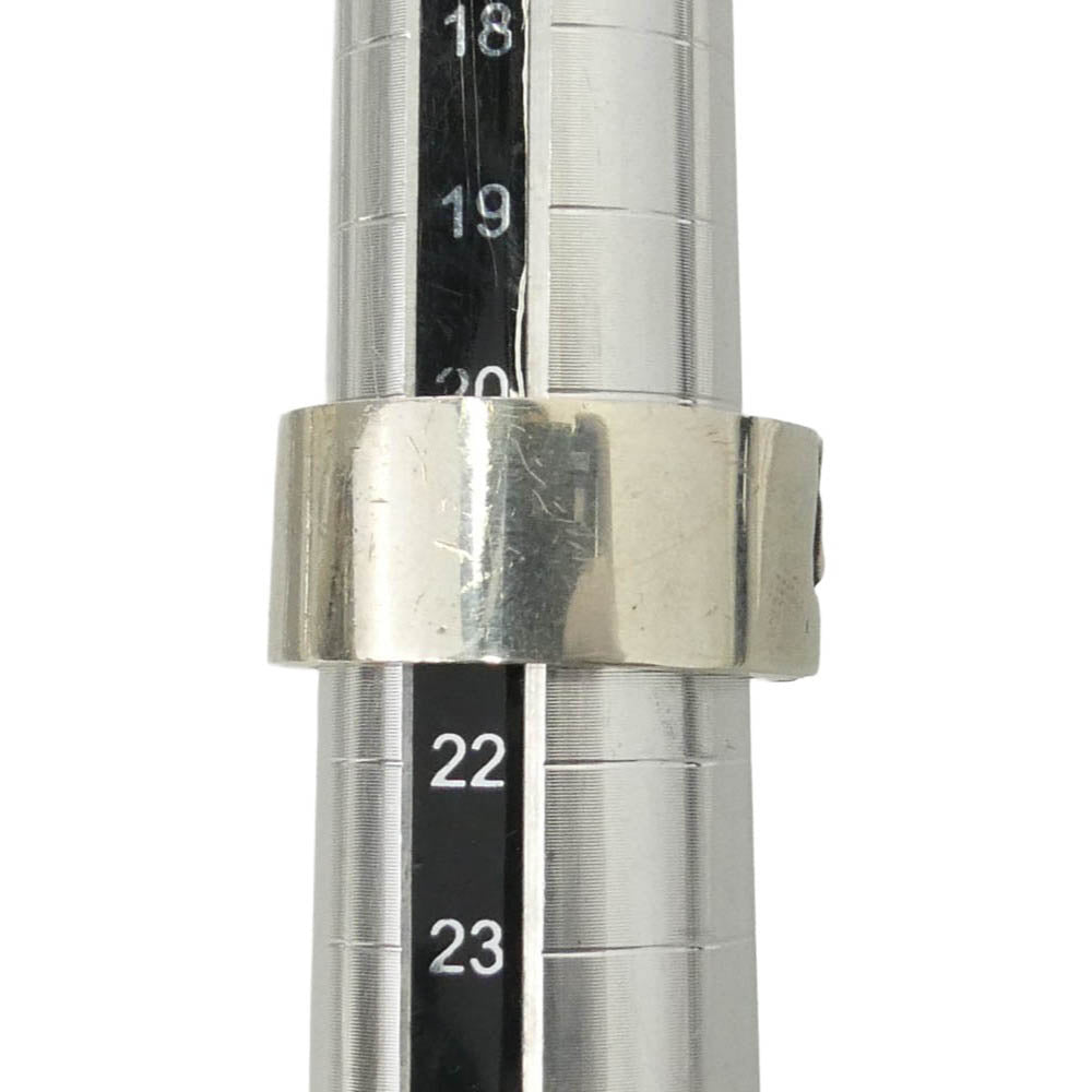 Dr.MONROE ドクターモンロー FC-114SE メッセージ スカル リング シルバー系 21号【中古】