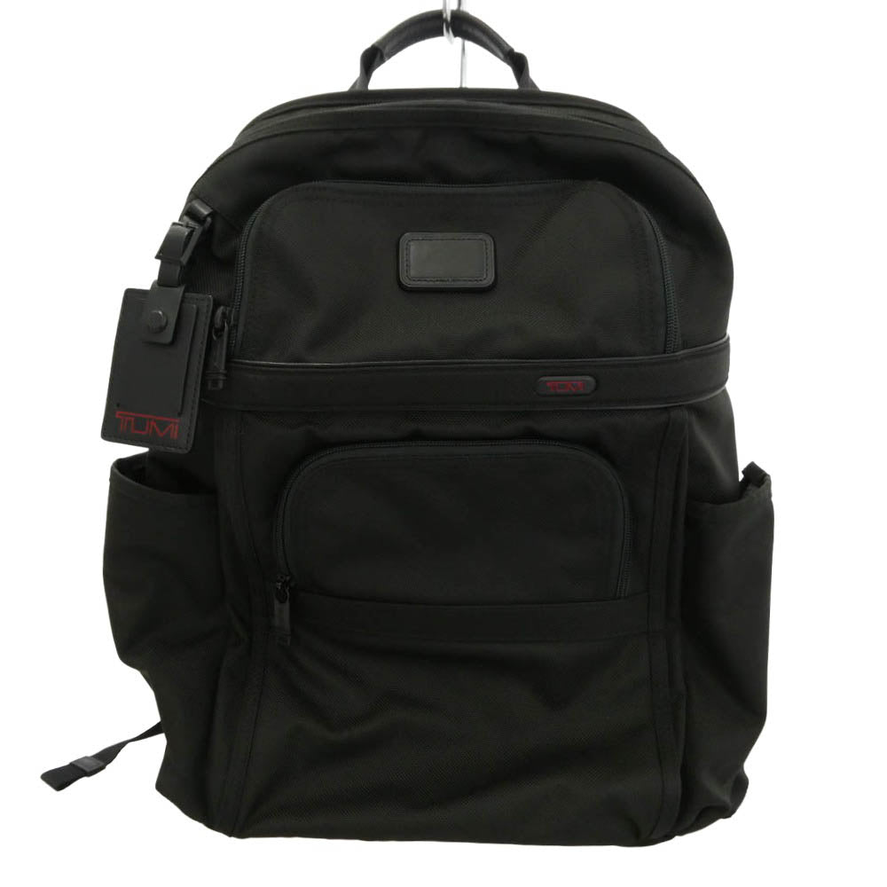 TUMI トゥミ 26303207D0 Alpha アルファ コンパクト バックパック バッグ リュック ブラック系【中古】