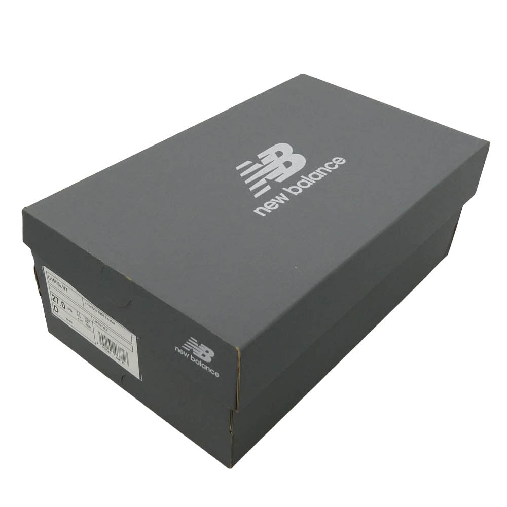 NEW BALANCE ニューバランス U1906LNT Black Suede スエード ローファー スニーカー ブラック系 27cm【新古品】【未使用】【中古】