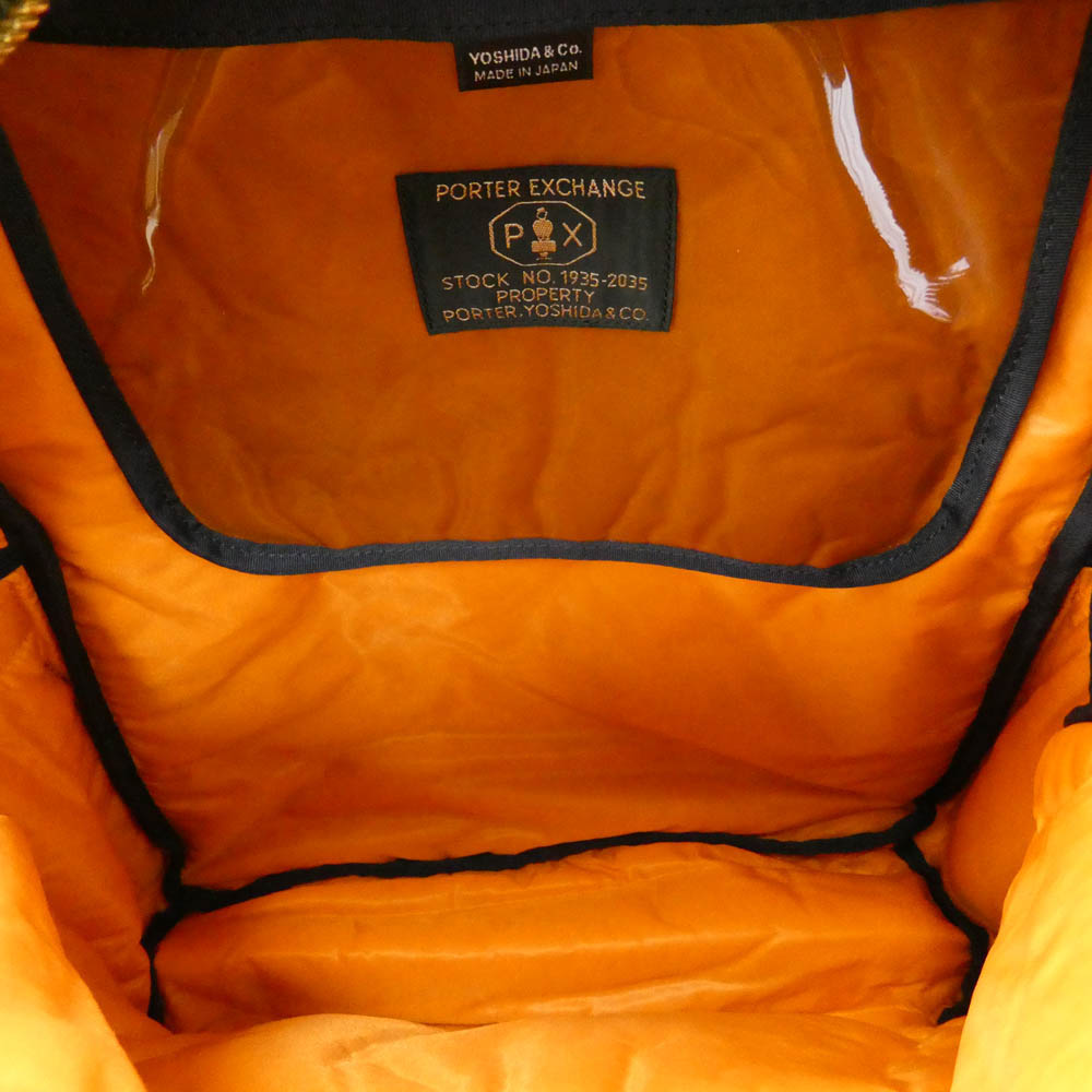 PORTER ポーター 376-19706 PX TANKER DAYPACK タンカー デイパック リュックサック バックパック バッグ カーキ系【新古品】【未使用】【中古】