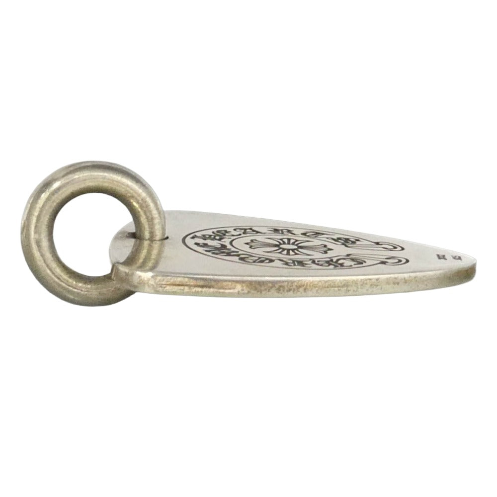 CHROME HEARTS クロムハーツ（原本無） GUITAR PICK LT リップ&タン ギターピック ペンダントトップ シルバー系【中古】