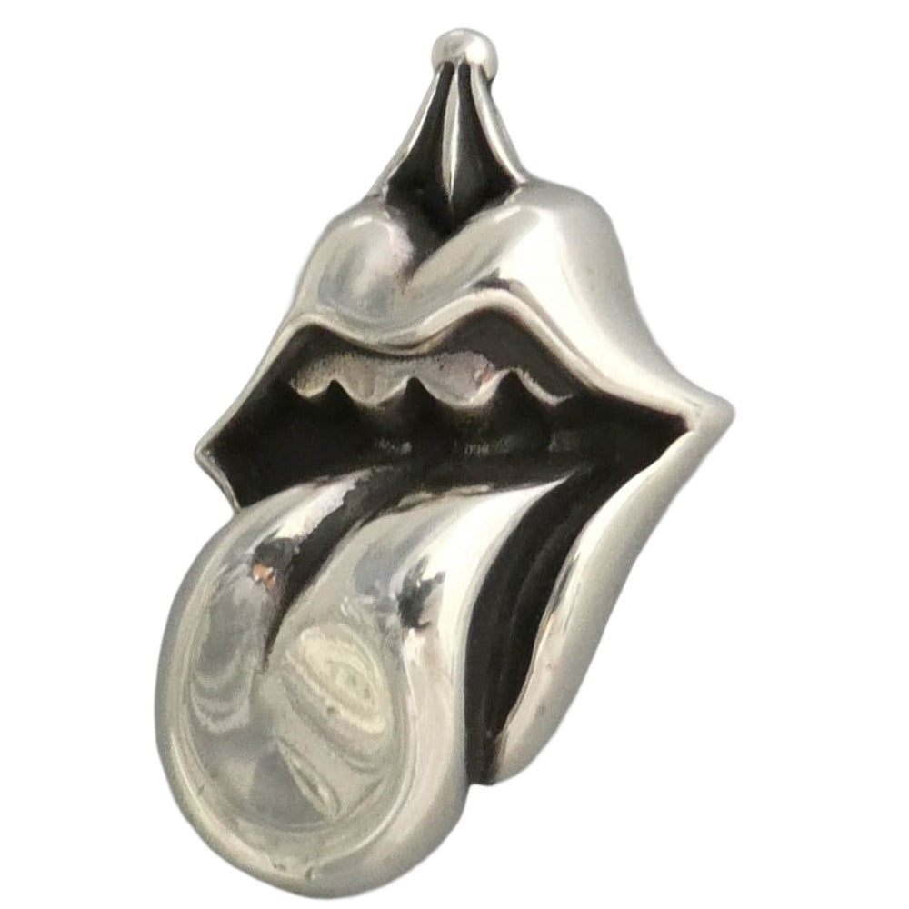 CHROME HEARTS クロムハーツ（原本無） LIPSTONGUE CHARM リップ＆タン ペンダントトップ チャーム シルバー系【中古】