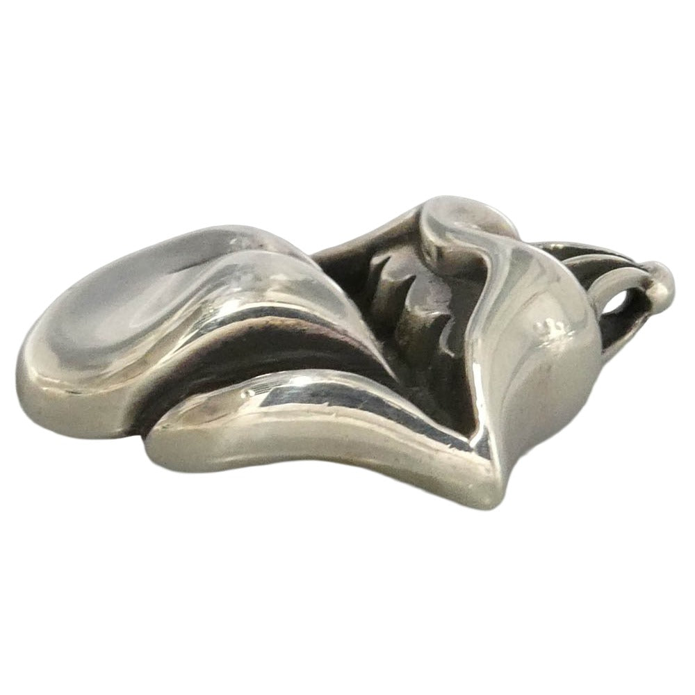 CHROME HEARTS クロムハーツ（原本無） LIPSTONGUE CHARM リップ＆タン ペンダントトップ チャーム シルバー系【中古】