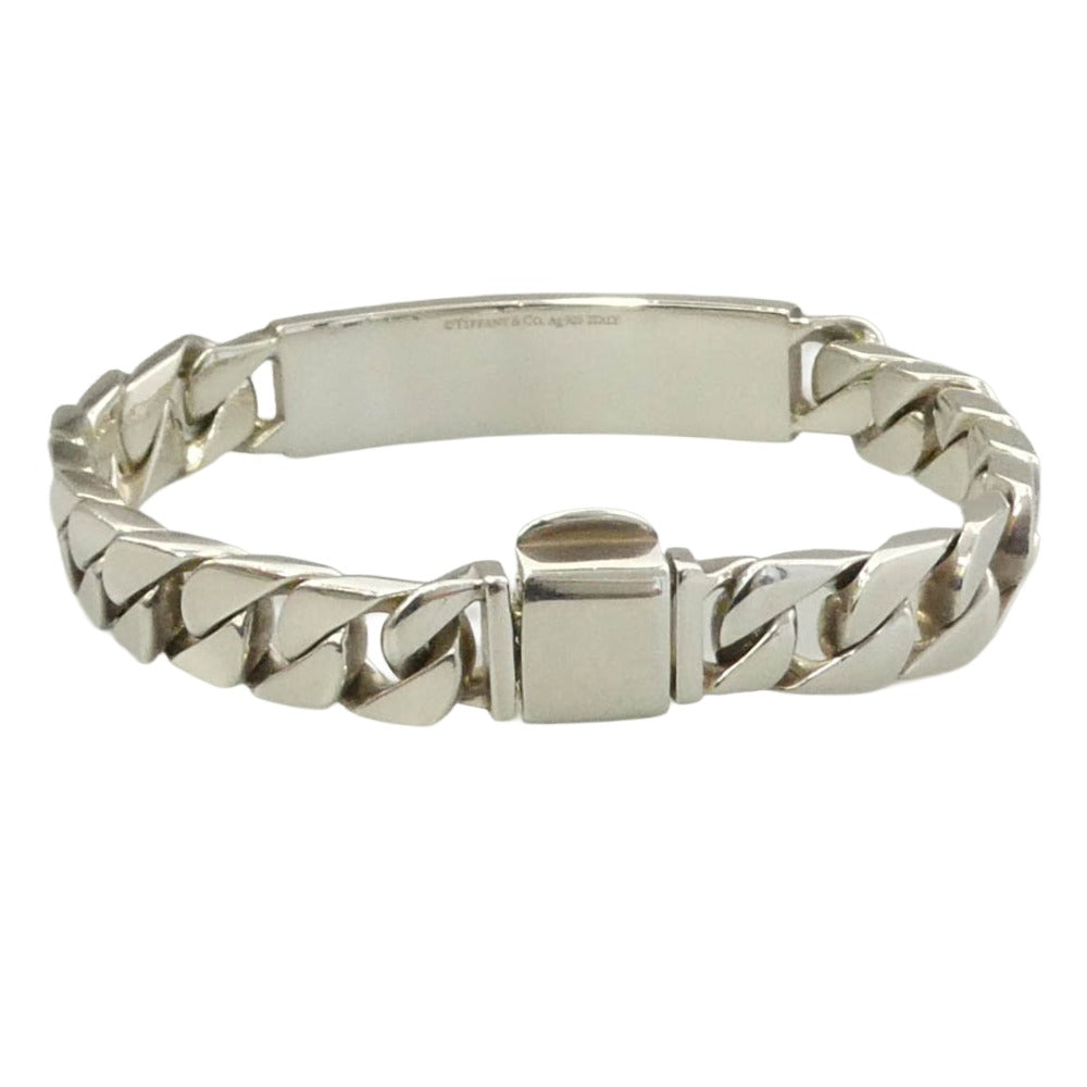 TIFFANY&Co. ティファニー ID 喜平チェーン ブレスレット シルバー系【中古】