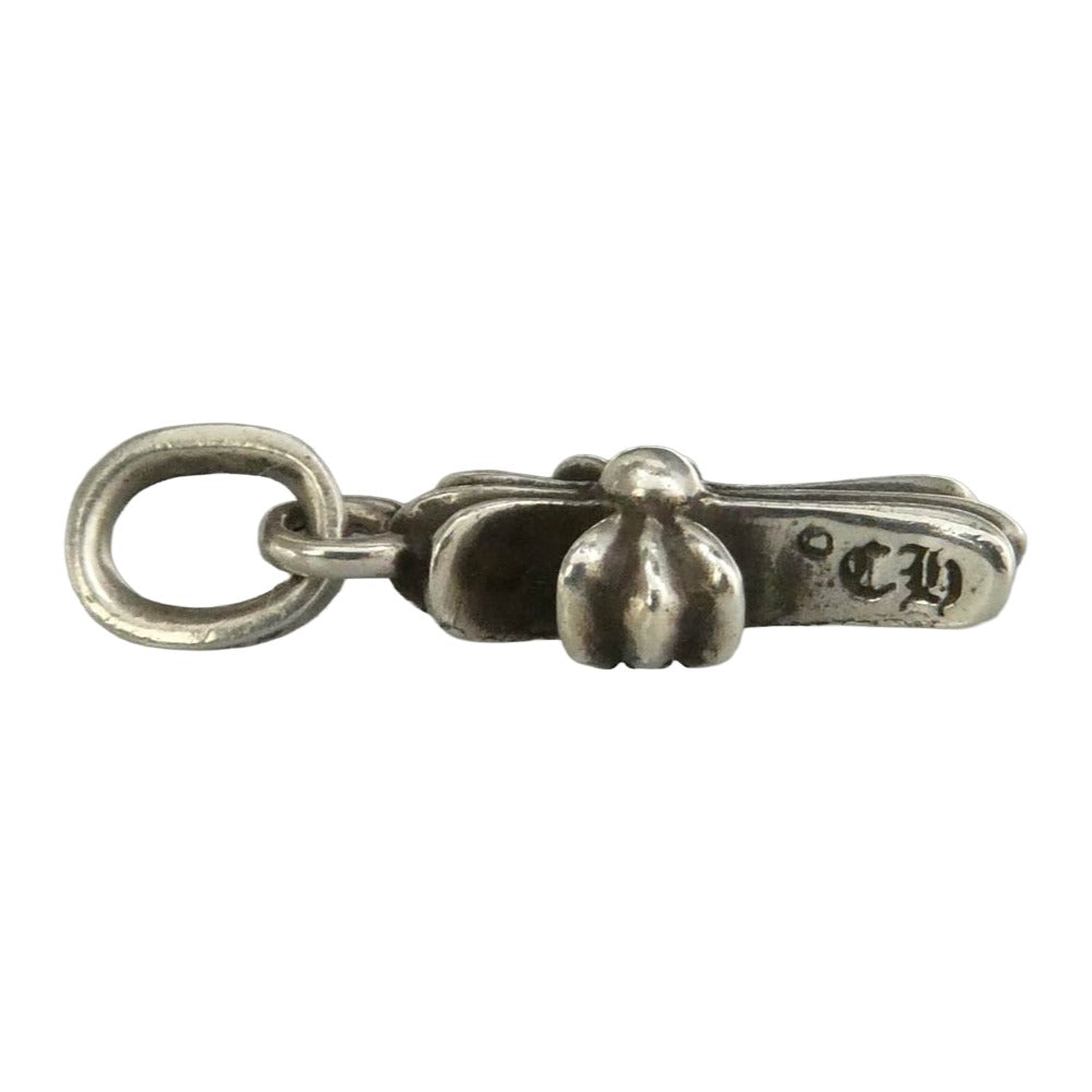 CHROME HEARTS クロムハーツ（原本無） 宝石鑑別書付属 CRS BBYFAT P DMND A ベイビーファット クロス チャーム アフターパヴェダイヤモンド ペンダントトップ シルバー系【中古】