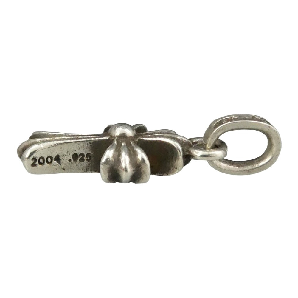 CHROME HEARTS クロムハーツ（原本無） 宝石鑑別書付属 CRS BBYFAT P DMND A ベイビーファット クロス チャーム アフターパヴェダイヤモンド ペンダントトップ シルバー系【中古】