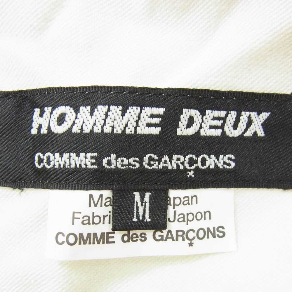 COMME des GARCONS HOMME DEUX コムデギャルソンオムドゥ 26SS DQ-P027-051 Wool Glen Check Windowpane Pants ウールグレンチェックウインドペンパンツ ネイビー系 M【極上美品】【中古】
