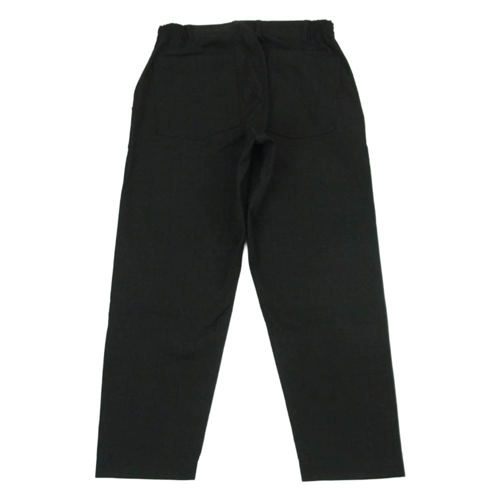 COMME des GARCONS HOMME DEUX コムデギャルソンオムドゥ 26SS DQ-P042-051 Wool Shadow Stripe Pants ウール ストライプ イージー スラックス パンツ ダークグレー系 ダークネイビー系 M【極上美品】【中古】