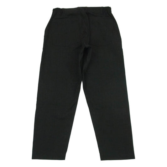 COMME des GARCONS HOMME DEUX コムデギャルソンオムドゥ 26SS DQ-P042-051 Wool Shadow Stripe Pants ウール ストライプ イージー スラックス パンツ ダークグレー系 ダークネイビー系 M【極上美品】【中古】