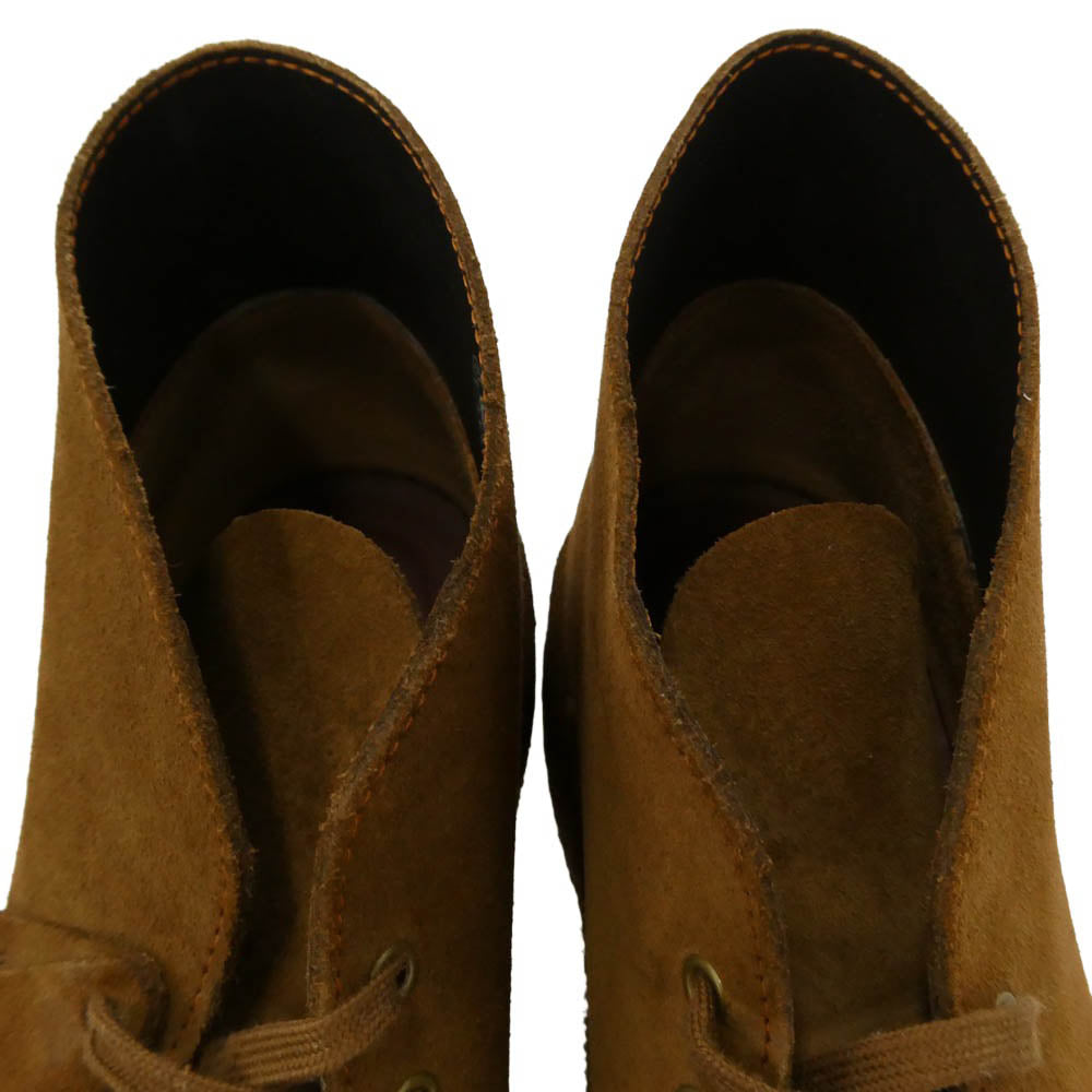 エムエーエスユー Clarks クラークス 261554817075 × Clarks Originals クラークス オリジナルズ FLOWER PAINTED DESERT BOOT フラワー ペインテッド デザート ブーツ ブラウン系 UK7.5【中古】