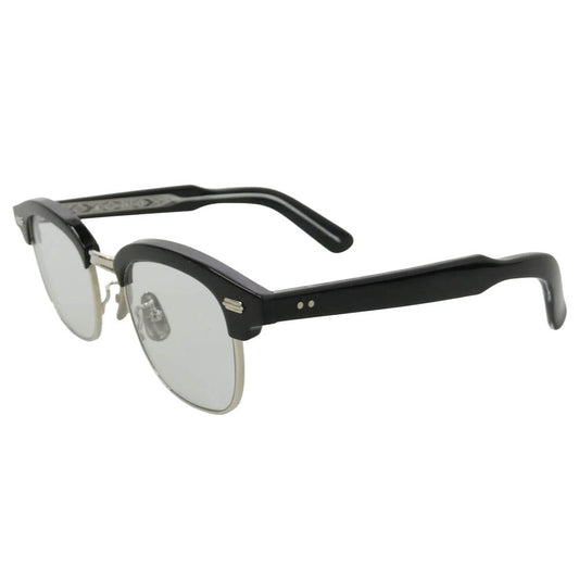 イエローズプラス KENRICK 01W ケンリック 眼鏡 サングラス アイウェア ブラック系 46□21.5【中古】