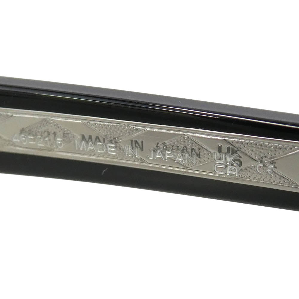 イエローズプラス KENRICK 01W ケンリック 眼鏡 サングラス アイウェア ブラック系 46□21.5【中古】