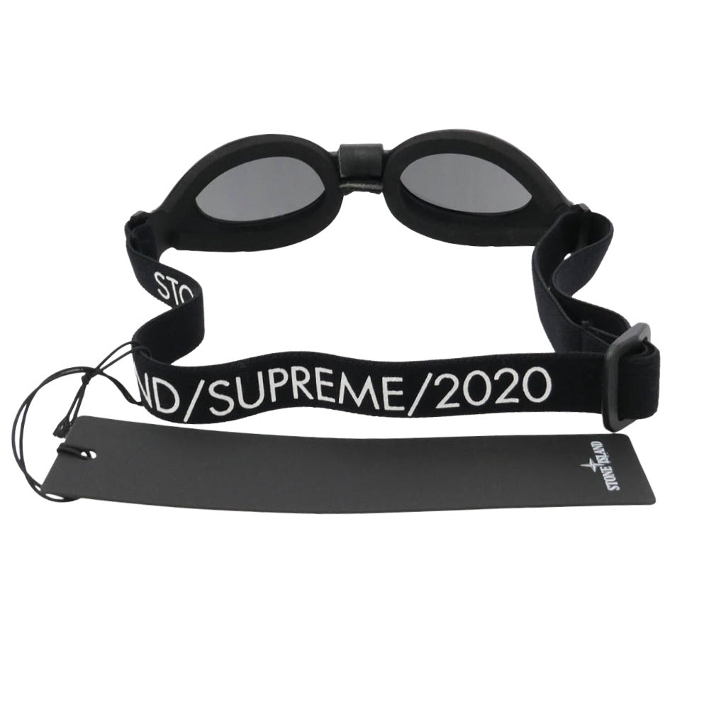 Supreme シュプリーム STONE ISLAND ストーンアイランド × Stone Island ストーンアイランド Baruffaldi Rek Goggles バルファルディ レック ゴーグル ブラック系【美品】【中古】
