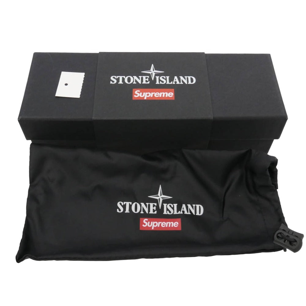 Supreme シュプリーム STONE ISLAND ストーンアイランド × Stone Island ストーンアイランド Baruffaldi Rek Goggles バルファルディ レック ゴーグル ブラック系【美品】【中古】