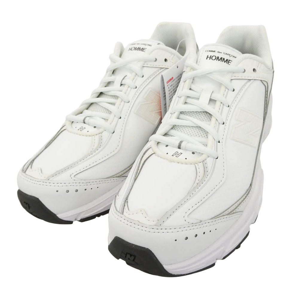 COMME des GARCONS HOMME コムデギャルソンオム NEW BALANCE ニューバランス × New Balance ニューバランス U509LCG 509 ローカット スニーカー White ホワイト系 オフホワイト系 25cm【新古品】【未使用】【中古】