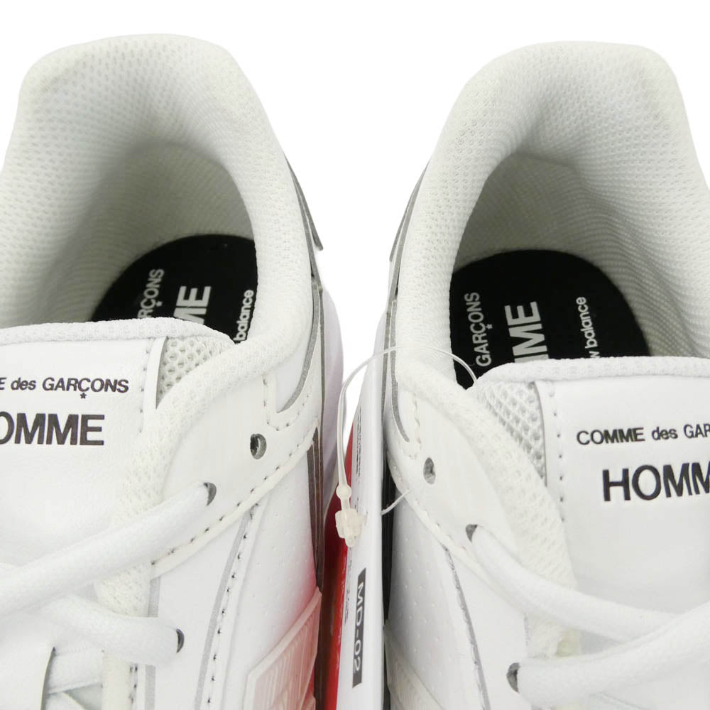 COMME des GARCONS HOMME コムデギャルソンオム NEW BALANCE ニューバランス × New Balance ニューバランス U509LCG 509 ローカット スニーカー White ホワイト系 オフホワイト系 25cm【新古品】【未使用】【中古】