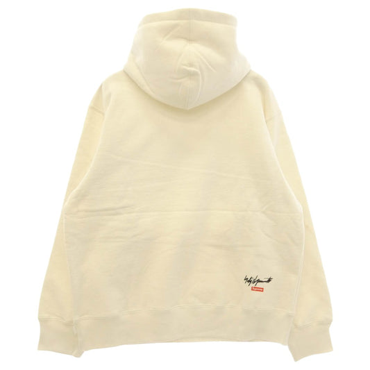 Supreme シュプリーム Yohji Yamamoto ヨウジヤマモト × Yohji Yamamoto ヨウジヤマモト Tekken Hooded Sweatshirt Stone 鉄拳 ストーン フーデッド スウェットシャツ パーカー ホワイト系 M【中古】