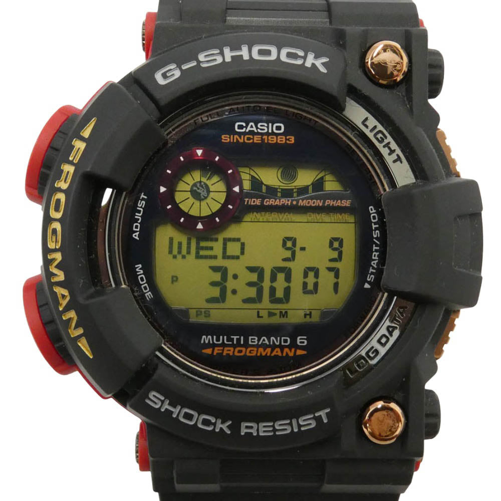 CASIO G-SHOCK カシオ ジーショック GWF-1035F-1JR FROGMAN フロッグマン MAGMA OCEAN マグマオーシャン 35周年 35TH 腕時計 ブラック系【新古品】【未使用】【中古】