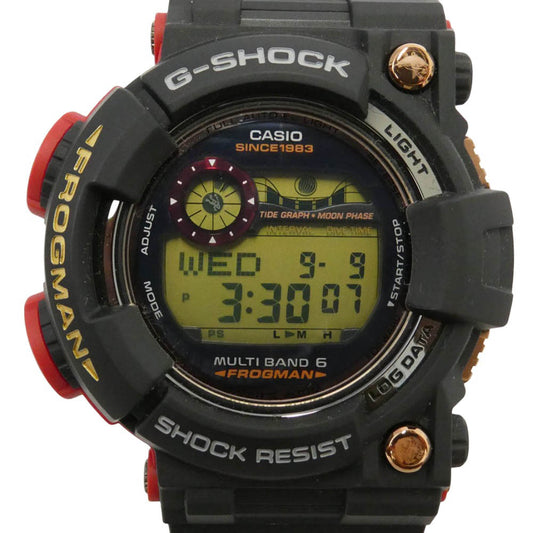 CASIO G-SHOCK カシオ ジーショック GWF-1035F-1JR FROGMAN フロッグマン MAGMA OCEAN マグマオーシャン 35周年 35TH 腕時計 ブラック系【新古品】【未使用】【中古】
