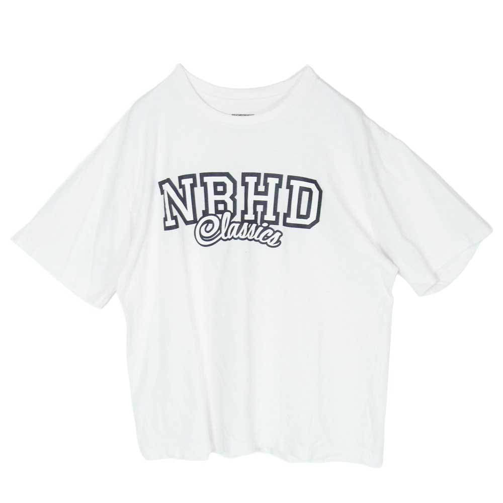 NEIGHBORHOOD ネイバーフッド NBHD Classicsロゴ Tシャツ ホワイト系 M【中古】