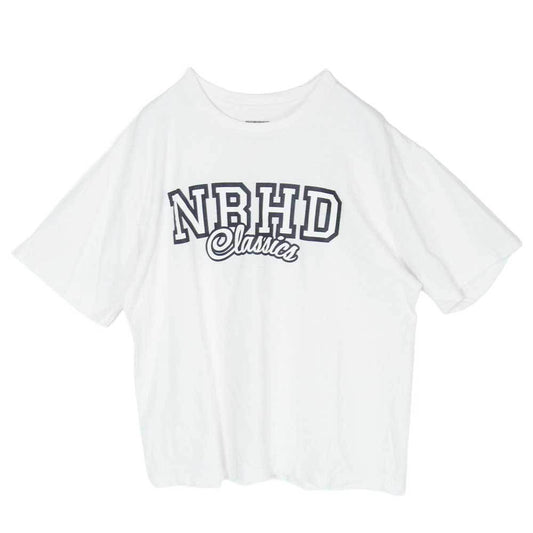 NEIGHBORHOOD ネイバーフッド NBHD Classicsロゴ Tシャツ ホワイト系 M【中古】