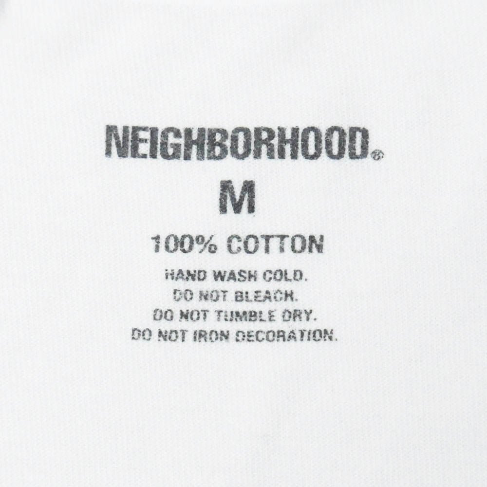 NEIGHBORHOOD ネイバーフッド NBHD Classicsロゴ Tシャツ ホワイト系 M【中古】
