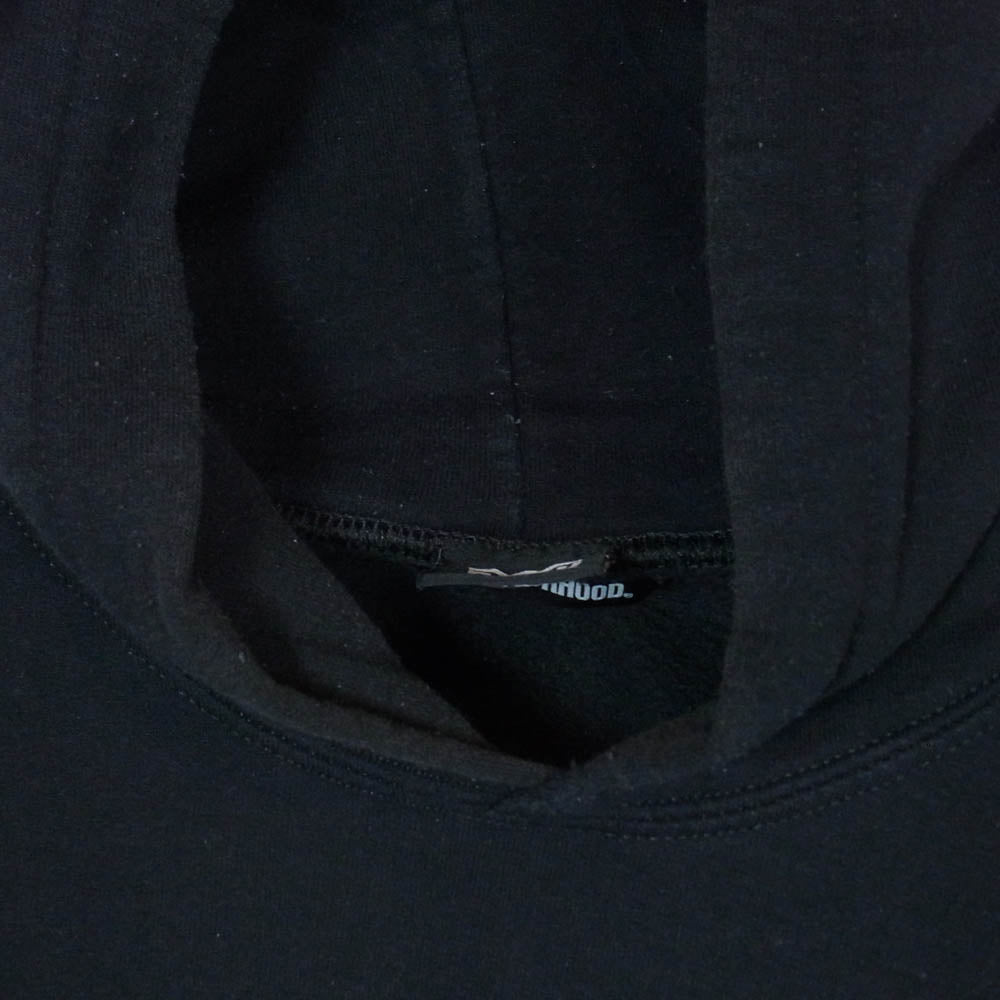 BOUNTY HUNTER バウンティーハンター NEIGHBORHOOD ネイバーフッド ロゴ フーディー ブラック系 M【中古】