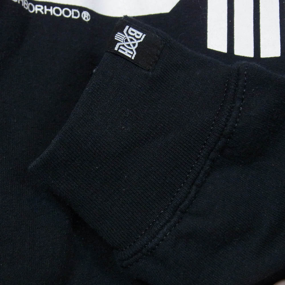 BOUNTY HUNTER バウンティーハンター NEIGHBORHOOD ネイバーフッド ロゴ フーディー ブラック系 M【中古】